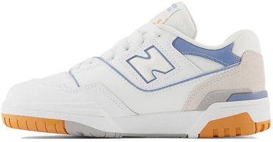 (Preschool) (Grade School) New Balance 550 Little Kid 'White Mercury Blue' PSB550WB