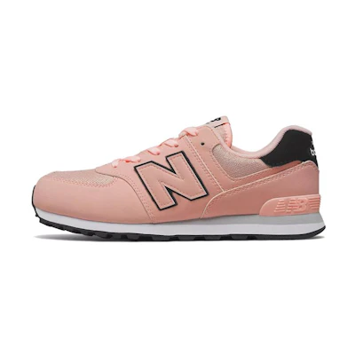 (PS) (GS) NB 574 'Fashion Metallic - Cloud Pink'