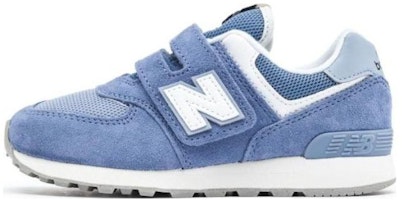 (Preschool) (Grade School) New Balance 574 Hook & Loop Little Kid 'Mercury Blue' PV574FDG (Preschool) (Grade School) New Balance 574 Hook & Loop Little Kid 'Mercury Blue' PV574FDG