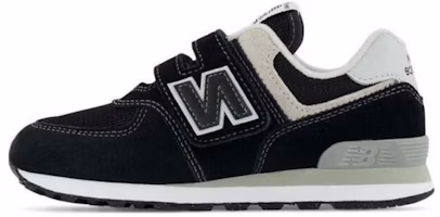 (Preschool) (Grade School) New Balance 574 Hook & Loop Little Kid 'Core Pack - Black' PV574EVB (Preschool) (Grade School) New Balance 574 Hook & Loop Little Kid 'Core Pack - Black' PV574EVB