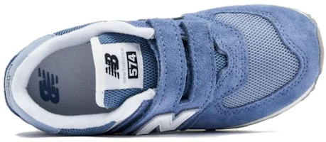 Shop (PS) 뉴발란스 키즈 574 메탈블루 찍찍이 (New Balance Kids 574 Metal Blue Velcro) PV574FDG