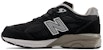 (PS) (Kanak-Kanak) New Balance 990v3 Budak Kecil 'Hitam Kelabu' PC990BS3