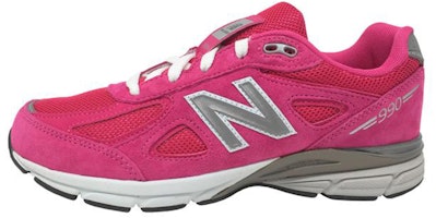 (Preschool) (Grade School) New Balance 990v4 Kid 'Pink Silver' KJ990PEG (Preschool) (Grade School) New Balance 990v4 Kid 'Pink Silver' KJ990PEG