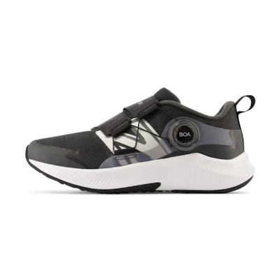 (PS) (GS) NB Dynasoft Reveal v4 BOA Little Kid 'Blacktop Silver'