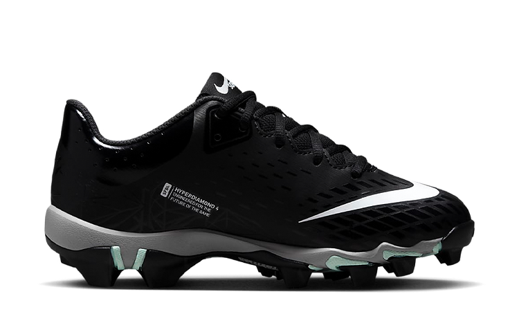 Order (PS) (Niedrig) Nike Hyperdiamond 4 Keystone GG ''Schwarz Dunkelrauchgrau'' CZ5919-010