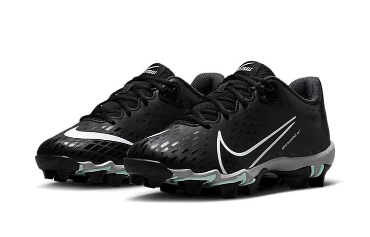 Lookbook (PS) (Niedrig) Nike Hyperdiamond 4 Keystone GG ''Schwarz Dunkelrauchgrau'' CZ5919-010