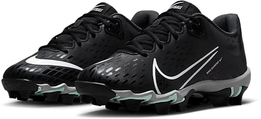 (PS) (Niños) Nike Hyperdiamond 4 Keystone GG 'Negro Gris Humo Oscuro' CZ5919-010 Lookbook (PS) (Niños) Nike Hyperdiamond 4 Keystone GG 'Negro Gris Humo Oscuro' CZ5919-010