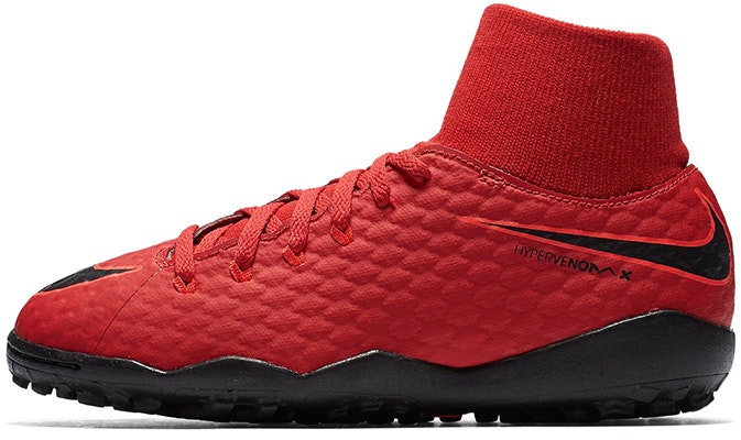 (Preschool) (Grade School) Nike Jr HypervenomX Phelon 3 DF TF 'University Red' 917775-616 Buy (Preschool) (Grade School) Nike Jr HypervenomX Phelon 3 DF TF 'University Red' 917775-616