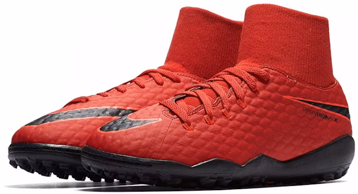 (Preschool) (Grade School) Nike Jr HypervenomX Phelon 3 DF TF 'University Red' 917775-616 Lookbook (Preschool) (Grade School) Nike Jr HypervenomX Phelon 3 DF TF 'University Red' 917775-616