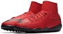 (PS) (Kanak-Kanak) Nike Jr HypervenomX Phelon 3 DF TF 'Merah Universiti' 917775-616