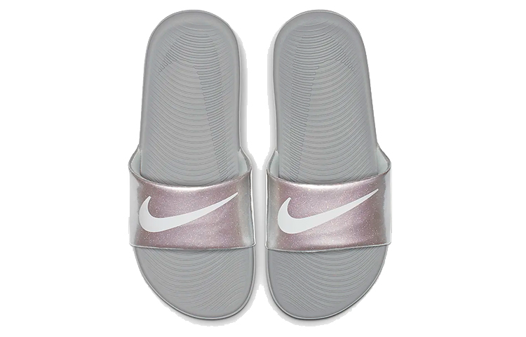 Lookbook (PS) （小学）Nike Kawa 拖鞋 '狼灰' 819352-007