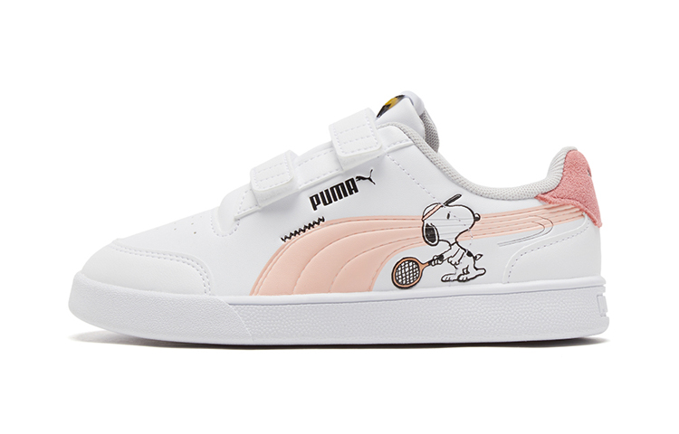 (Preschool) (Grade School) Peanuts x Puma Shuffle Little Kid 'Woodstock - White Apricot' 375740-02