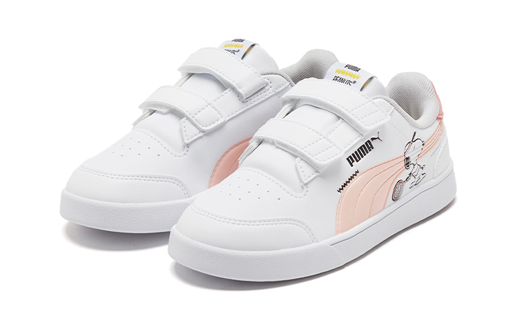 Lookbook (PS) (小童) Peanuts x Puma Shuffle 小童鞋 '伍德斯托克 - 白杏' 375740-02