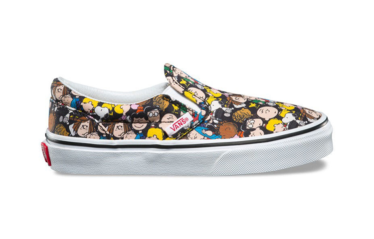 Order (PS) (Sekolah Rendah) Peanuts x Vans Classic Slip-On 'Kumpulan Kawan' VN0A32QIOQX
