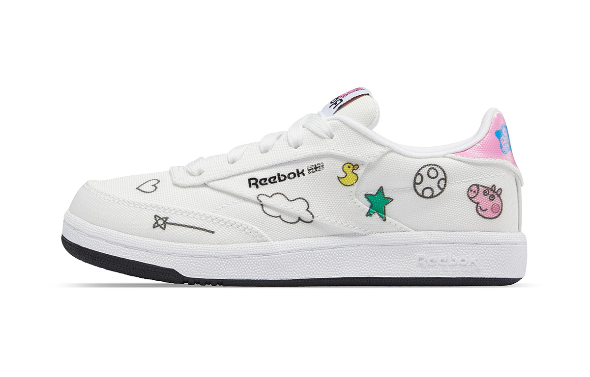 (Preschool) (Grade School) Peppa Pig x Reebok Club C Slip-On 4 'Play Dreamy' H05204