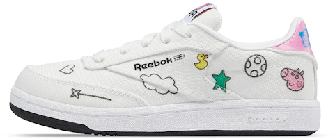 (Preschool) (Grade School) Peppa Pig x Reebok Club C Slip-On 4 'Play Dreamy' H05204 (Preschool) (Grade School) Peppa Pig x Reebok Club C Slip-On 4 'Play Dreamy' H05204