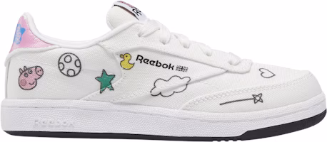 (Preschool) (Grade School) Peppa Pig x Reebok Club C Slip-On 4 'Play Dreamy' H05204 (Preschool) (Grade School) Peppa Pig x Reebok Club C Slip-On 4 'Play Dreamy' H05204