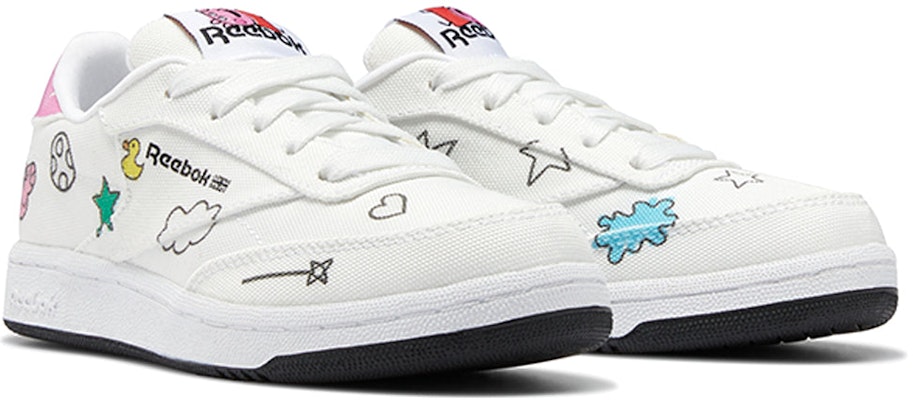 (Preschool) (Grade School) Peppa Pig x Reebok Club C Slip-On 4 'Play Dreamy' H05204 Lookbook (Preschool) (Grade School) Peppa Pig x Reebok Club C Slip-On 4 'Play Dreamy' H05204