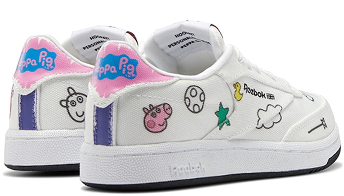 (PS) ペッパピッグ×リーボック クラブC スリップオン "ドリーミー" H05204 Purchase (PS) ペッパピッグ×リーボック クラブC スリップオン "ドリーミー" H05204