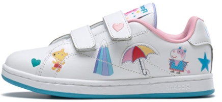 (Preschool) (Grade School) Peppa Pig x Reebok Royal Complete CLN 2 'Suzy Sheep, Candy Cat and Teddy' GZ6488 (Preschool) (Grade School) Peppa Pig x Reebok Royal Complete CLN 2 'Suzy Sheep, Candy Cat and Teddy' GZ6488