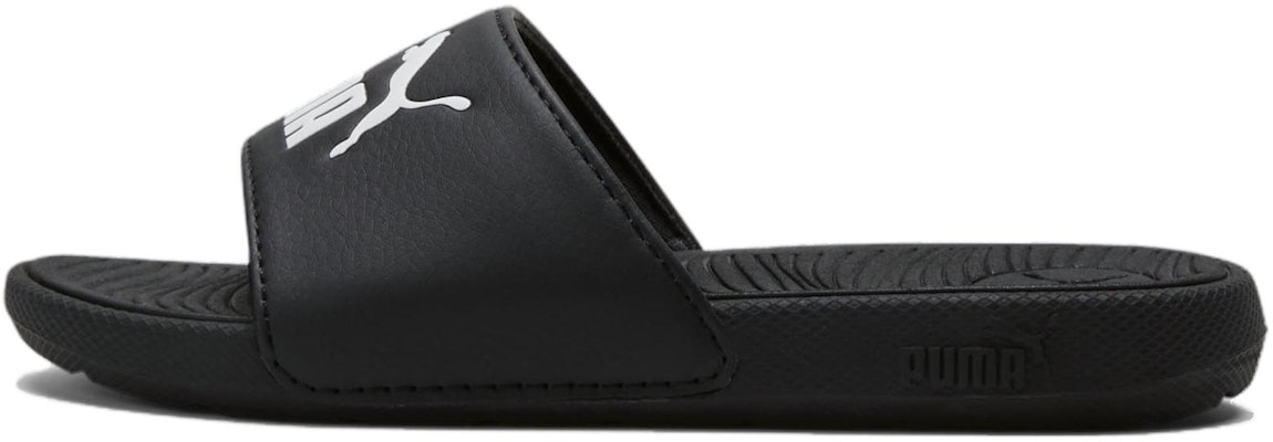 (Preschool) (Grade School) Puma Cool Cat 2.0 Slides Little Kid 'Black White' 390884-01 Buy (Preschool) (Grade School) Puma Cool Cat 2.0 Slides Little Kid 'Black White' 390884-01