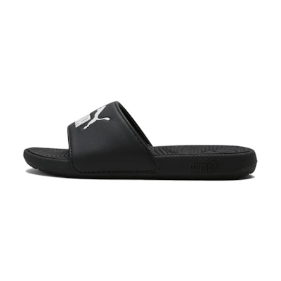 (PS) (GS) Puma Cool Cat 2.0 Slides Little Kid 'Black White'