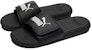 (PS) Puma Cool Cat 2.0 Slides Kanak-Kanak Kecil 'Hitam Putih' 390884-01