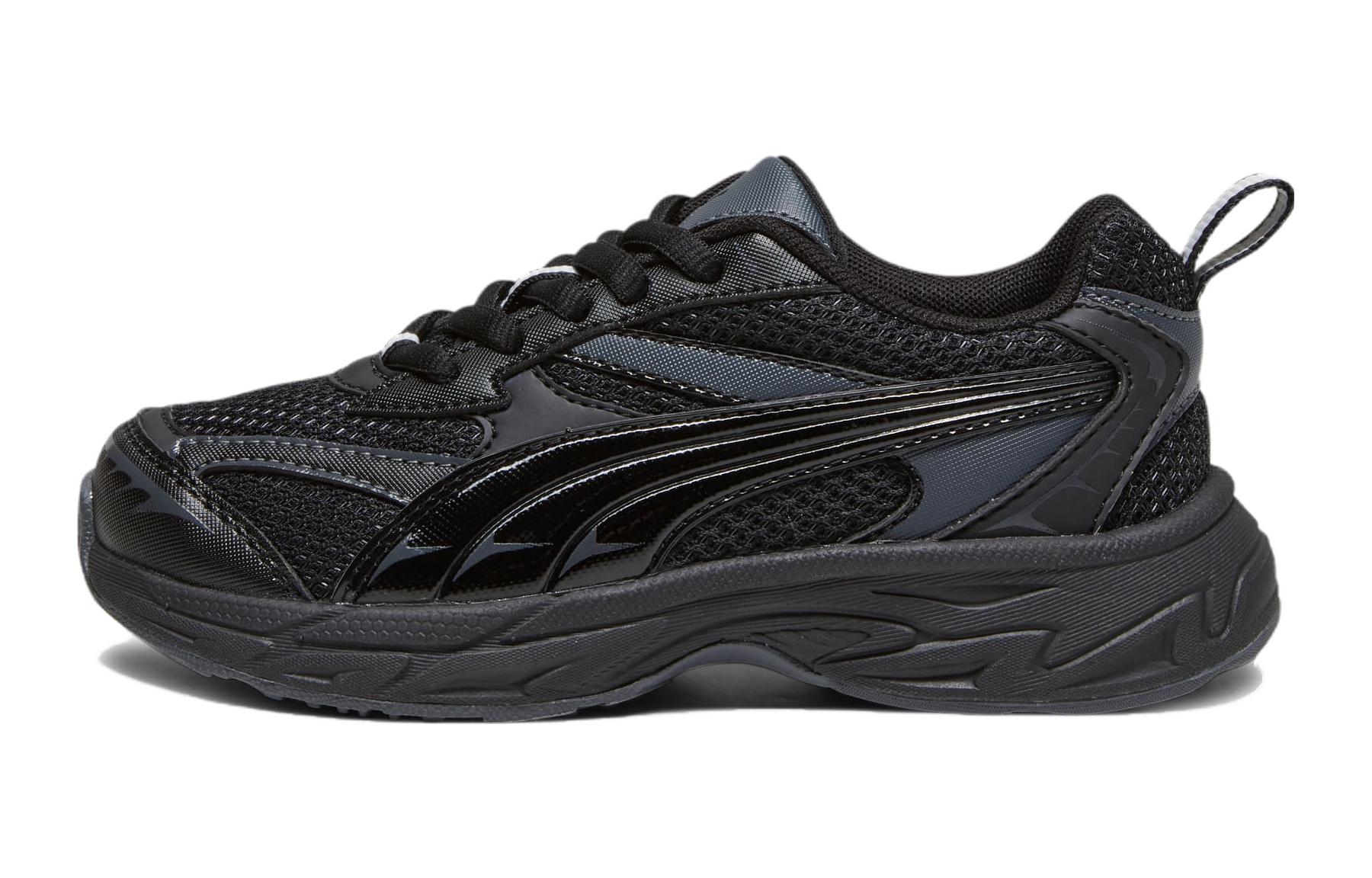 (Preschool) (Grade School) Puma Morphic Base Little Kid 'Black Strong Grey' 394378-04