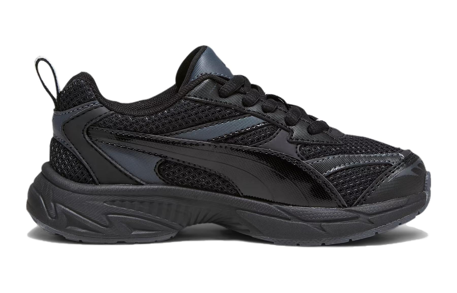 Order (PS) (Pour Enfants) Puma Morphic Base Petit Enfant ''Noir Gris Foncé'' 394378-04