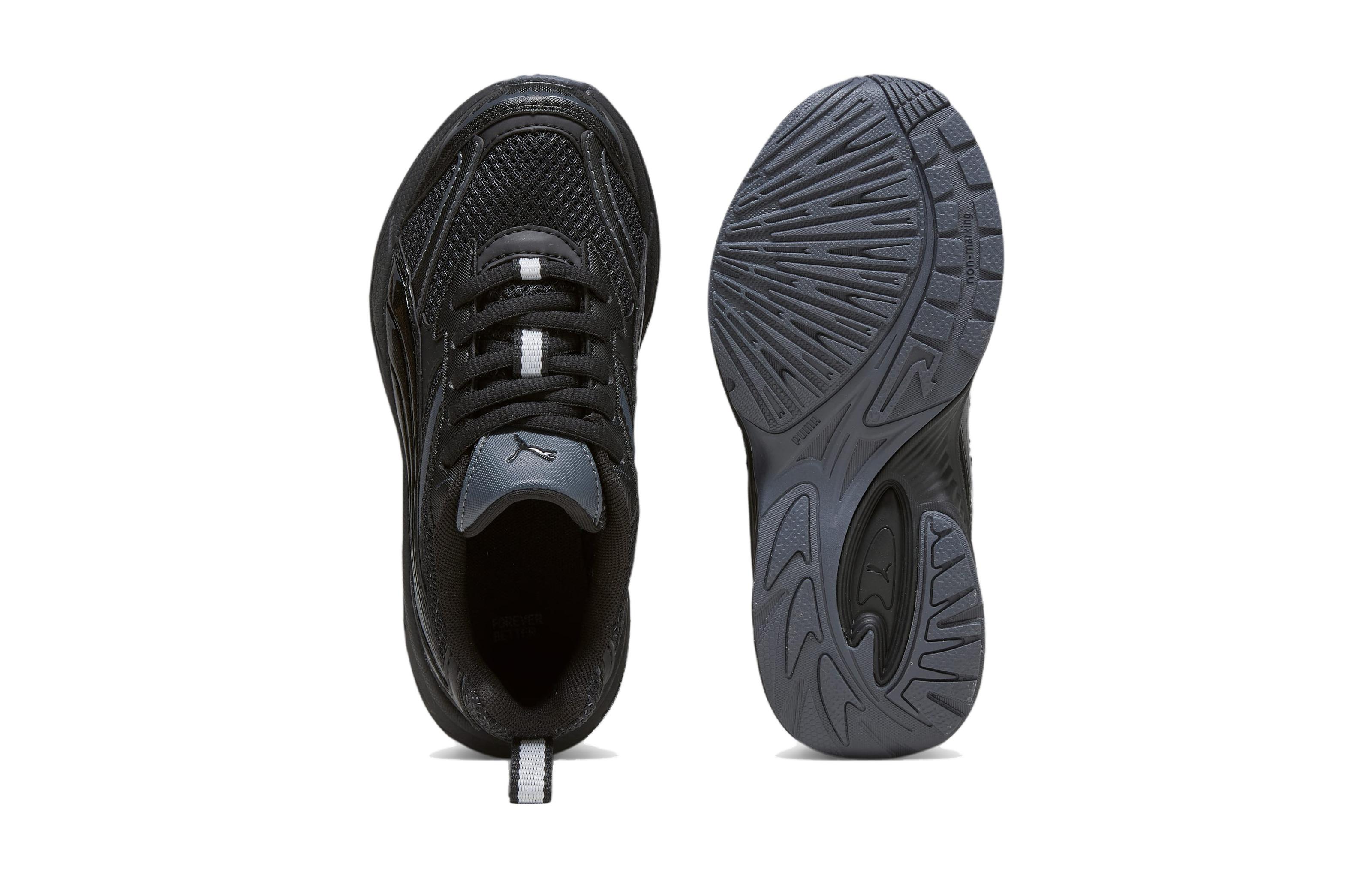 Shop (PS) (Zapatillas Escolares) Puma Morphic Base Niño 'Negro Gris Fuerte' 394378-04