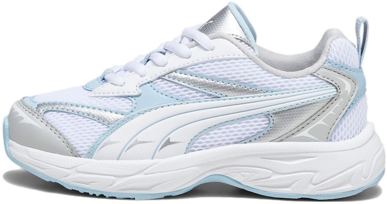 (Preschool) (Grade School) Puma Morphic Little Kid 'White Ash Grey' 393793-03 Buy (Preschool) (Grade School) Puma Morphic Little Kid 'White Ash Grey' 393793-03