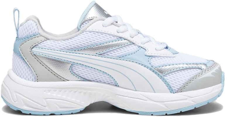 (Preschool) (Grade School) Puma Morphic Little Kid 'White Ash Grey' 393793-03 Order (Preschool) (Grade School) Puma Morphic Little Kid 'White Ash Grey' 393793-03
