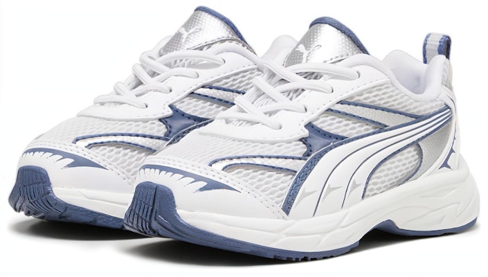 (Preschool) (Grade School) Puma Morphic Little Kid 'Feather Grey Inky Blue' 393793-02 Lookbook (Preschool) (Grade School) Puma Morphic Little Kid 'Feather Grey Inky Blue' 393793-02