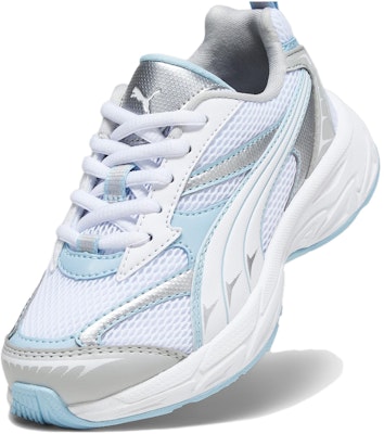 (Preschool) (Grade School) Puma Morphic Little Kid 'White Ash Grey' 393793-03 Lookbook (Preschool) (Grade School) Puma Morphic Little Kid 'White Ash Grey' 393793-03