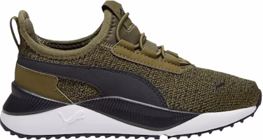 (Preschool) (Grade School) Puma Pacer Easy Street AC Little Kid 'Olive Drab' 384437-09 (Preschool) (Grade School) Puma Pacer Easy Street AC Little Kid 'Olive Drab' 384437-09