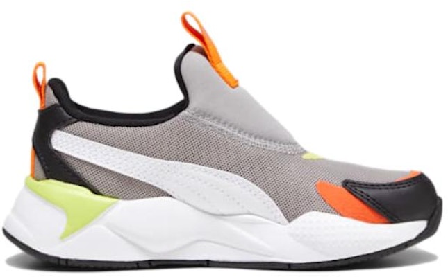 (Preschool) (Grade School) Puma RS-X3 Slip-On Little Kid 'Concrete Grey Rickie Orange' 309676-11 Order (Preschool) (Grade School) Puma RS-X3 Slip-On Little Kid 'Concrete Grey Rickie Orange' 309676-11