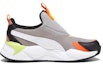 Order (PS) (Kanak-Kanak) Puma RS-X3 Slip-On 'Concrete Grey Rickie Orange' Budak Kecil 309676-11