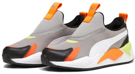 (PS) (SD Kecil) Puma RS-X3 Slip-On Anak 'Abu Beton Rickie Jingga' 309676-11 Lookbook (PS) (SD Kecil) Puma RS-X3 Slip-On Anak 'Abu Beton Rickie Jingga' 309676-11
