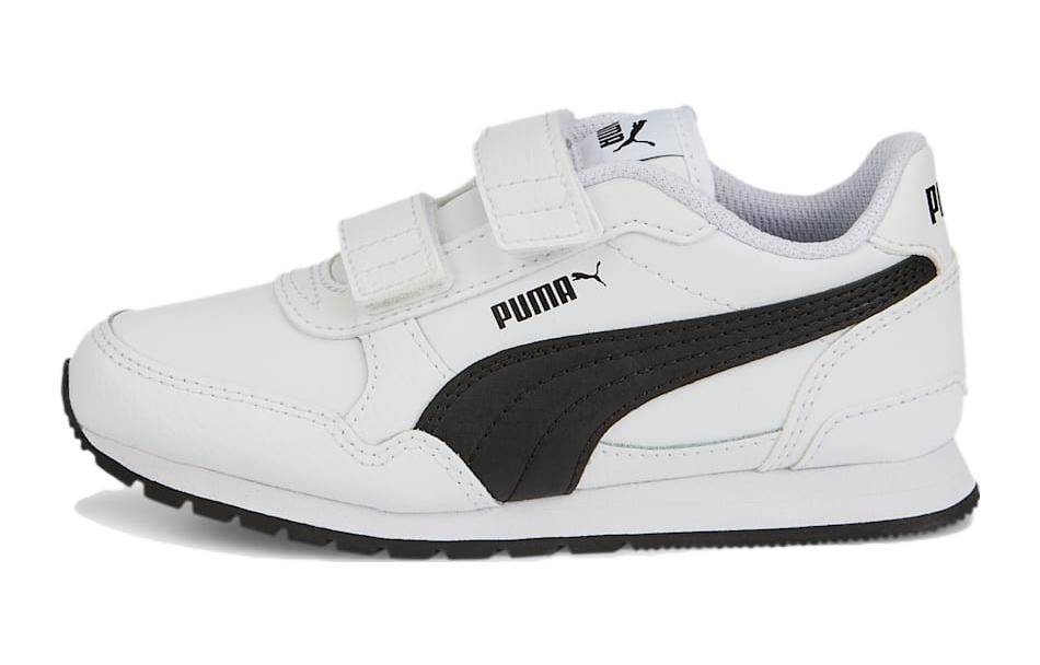 (Preschool) (Grade School) Puma ST Runner v3 Leather Little Kid 'White Black' 384905-07