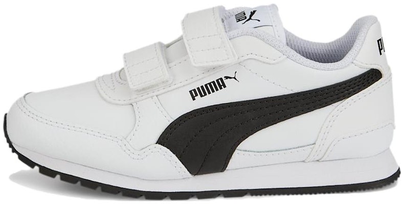 (幼兒學前班)(中小學) Puma ST Runner v3 Leather 幼童款 '白色 黑色' 384905-07 Buy (幼兒學前班)(中小學) Puma ST Runner v3 Leather 幼童款 '白色 黑色' 384905-07