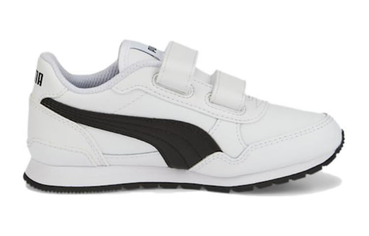 Order (PS) Puma ST Runner v3 Leather Bambino ''Bianco Nero'' (Scuola Elementare) 384905-07