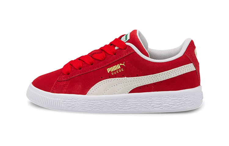 Buy (PS) （小学）Puma Suede Classic 21 '高风险红' 380561-02