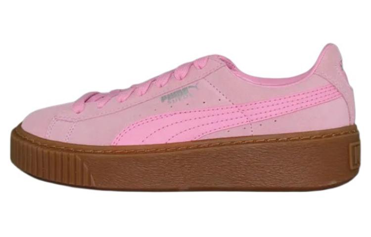 (Preschool) (Grade School) Puma Suede Platform 'Prism Pink' 363663-02
