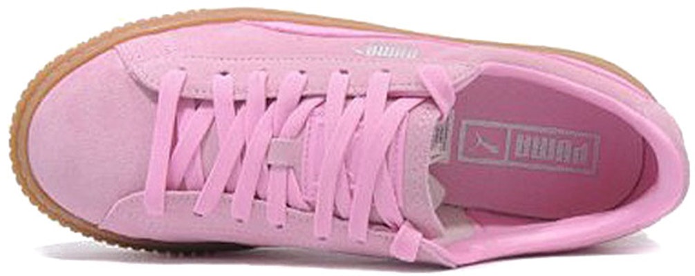 (PS) (Grade School) Puma Suede Platform 'Prism Pink' Anak-anak 363663-02 Lookbook (PS) (Grade School) Puma Suede Platform 'Prism Pink' Anak-anak 363663-02