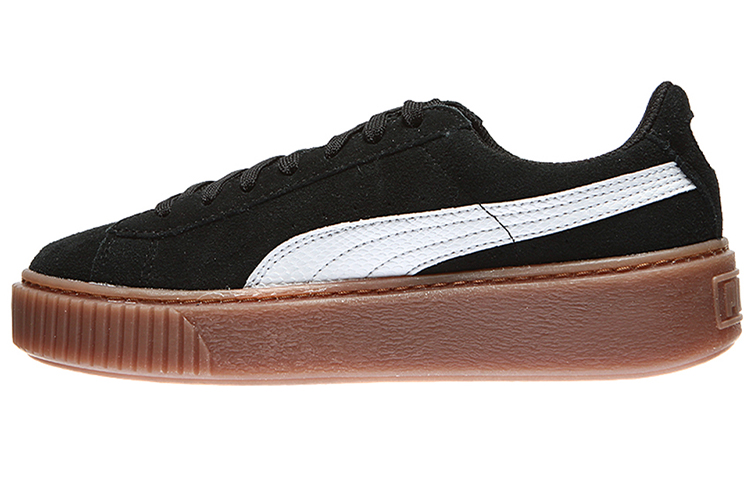 (Preschool) (Grade School) Puma Suede Platform 'Snake - Black Gum' 363906-02
