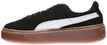 Buy (PS) (Kanak-Kanak) Puma Suede Platform 'Snake - Hitam Gum' 363906-02