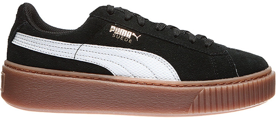 (PS) (Kanak-Kanak) Puma Suede Platform 'Snake - Hitam Gum' 363906-02 Order (PS) (Kanak-Kanak) Puma Suede Platform 'Snake - Hitam Gum' 363906-02