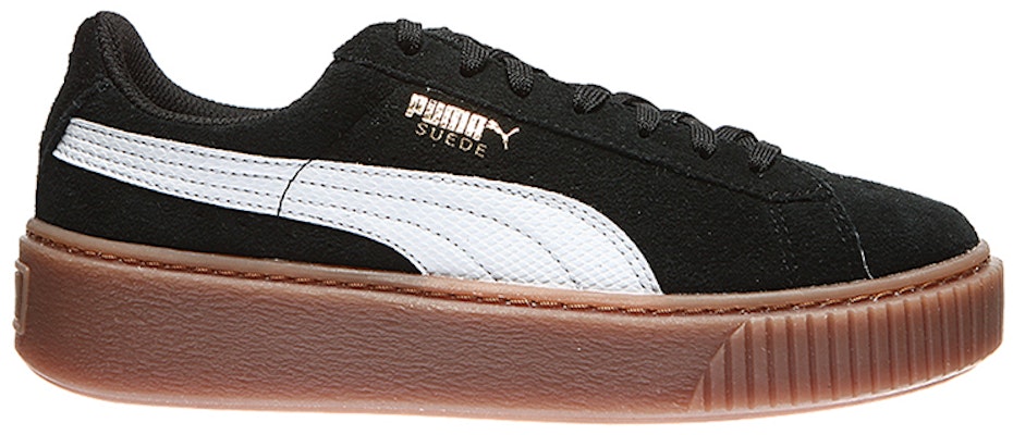 (PS) "Puma Suede Platform 'Snake - Black Gum' (Talla Escolar)" 363906-02 Order (PS) "Puma Suede Platform 'Snake - Black Gum' (Talla Escolar)" 363906-02