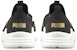 (PS) (Kanak-Kanak) Puma Wired Run Slip-On 'Hitam Emas Pasukan' 381994-02