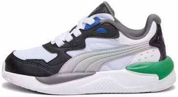 (Preschool) (Grade School) Puma X-Ray Speed Little Kid 'Black Grey Green' 384899-14 (Preschool) (Grade School) Puma X-Ray Speed Little Kid 'Black Grey Green' 384899-14